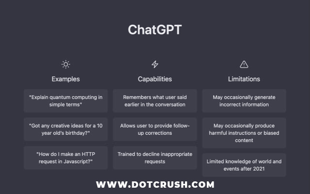 ChatGPT Main Screen