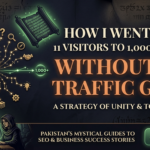 INTRODUCTION My first blog post got 11 visitors. Seven were me (checking from different devices). Two were my wife. One was my partner. And one was a random person from India who clicked a wrong link. I thought I had failed. I had read all the get 100,000 visitors in 30 days articles. I had implemented their advice beautiful images, perfect formatting, social media sharing buttons, email popups. Nothing worked. Then I realized something embarrassing I was trying to get traffic from people who didn't know I existed. You can't drive traffic to a blog that no one knows about. That's like trying to drive customers to a shop in a desert. So I stopped following the gurus. I stopped obsessing over viral strategies. I stopped tweeting my posts into the void. And I did one thing that actually worked. Within 90 days, I crossed 1,000 monthly visitors. Within 6 months, 5,000. Today, I average 15,000+ per month. Here's exactly what I did — and what you can copy starting today. THE TRUTH No One Cares About Your Blog Until You Give Them a Reason Here's what the traffic gurus won't tell you The internet is already full of content. Millions of new blog posts every day. Yours is invisible until you put it in front of someone who has a specific problem. Build it and they will come is a movie quote. Not a marketing strategy. The hard truth For your first 1,000 visitors, you cannot rely on Google. Your blog is too new. Google doesn't trust you yet. You need to go where your readers already are. Not to sell. To help. Let me show you exactly how. HERE'S WHAT ACTUALLY WORKS The 3-Channel Strategy I tried 12 different traffic methods. Only 3 worked for the first 1,000 visitors. Here they are. Channel #1 Answer Questions Where Questions Are Being Asked (40% of first 1,000 visitors) This was my #1 source of early traffic. The method Find people asking questions in your niche. Answer them helpfully. Include a link to your blog post that answers the question more thoroughly. Where to find questions Platform What Works What to Avoid Facebook Groups Niche groups (solar Pakistan, SEO beginners, etc.) Posting links without answering first Reddit Subreddits like rPakistan, rsolar, rBlogging Self-promotion without value Quora Questions with 500-5,000 views (not too popular, not dead) Copy-pasting same answer everywhere WhatsApp groups Your own network, industry groups Spamming (ask permission first) Real example from my blog I found a Facebook post in a Pakistan solar group. A customer wrote My on-grid solar stops working during load shedding. Is my system defective I replied Your system is not defective. On-grid systems are designed to shut down during grid failure for safety (anti-islanding). Here's a detailed guide I wrote explaining why and what you can do instead [link] That one reply Helped the original poster Got 23 likes and 8 comments 5 other people messaged me privately with questions 3 of them became blog readers 1 became a PAKSOLAR customer The key Answer first. Add value. Then share the link as more detail, not as the main answer. Do not Post just the link with read this. That's spam. Channel #2 Write One Post That Solves One Specific Problem for One Specific Person (30% of first 1,000 visitors) Early on, I was writing Ultimate Guides. 3,000 words. Everything about solar. Overwhelming. No one read them. The shift I started writing for one person with one problem. Bad title (too broad) Complete Guide to Solar Energy Good title (specific) Why Your Solar Inverter Shows 'Battery Low' at 80% (And What to Do) Why this works When someone searches that exact problem, they find your post. They don't care that your blog is new. They care that you solved their problem. My process for finding specific problems Go to Facebook groups Reddit in your niche Sort by new (not popular) Find questions that are unanswered or poorly answered Write a post answering that exact question Go back and reply to the original question with your link Example from my blog Someone asked My solar panels are generating only 30% of rated power. Installer says normal. Is that true I wrote a 1,200-word post explaining temperature losses, dust factor, and wiring losses. Included actual calculation. Showed why 70-80% of rated power is normal for Karachi summers. That post now ranks on Google first page for solar panel low generation problem. But early on I got traffic from sharing the link back to the person who asked. They thanked me. Others saw the answer. They visited too. Channel #3 Email Your Network (20% of first 1,000 visitors) This is obvious but most people skip it because it feels awkward. Your personal network includes Friends and family (10-50 people) Former colleagues (20-100 people) Existing customers (if you have any) LinkedIn connections (100-500 people) I sent a simple email Hey [name], I started a blog sharing what I've learned about solar (and sometimes SEObusiness). If you're ever curious about how solar actually works — without the sales pitch — you might find it useful. Here's the link dotcrush.com. If not, ignore this. No hard feelings. - K Results from 47 emails 22 visited the blog 9 subscribed 3 shared a post with someone else 0 unsubscribed (because I only emailed once) The key Send one email. Not weekly. Not monthly. One. Ask for nothing except a visit. What Did NOT Work for First 1,000 Visitors (So You Don't Waste Time) Let me save you months of frustration. Strategy Why It Failed TwitterX No organic reach without existing followers Instagram SolarSEO content doesn't perform well there (visual platforms need different content) SEO (organically) Google sandbox for new sites = 4-6 months before ranking Pinterest Wrong audience for technical content Paid ads Too expensive for 1,000 visitors ($200-500) Blog commenting Spammy, low quality, no real traffic Medium republishing Duplicate content risk, low conversion to your domain Focus only on the 3 channels above until you hit 1,000 monthly visitors. Then expand. REAL EXAMPLE My First 1,000 Visitors Breakdown Here's exactly what my traffic looked like the month I crossed 1,000 visitors. Month 6 (crossed 1,004 visitors) Source Visitors What I Did Facebook Groups 412 Answered 15-20 questions per week Direct (links from my answers) 287 People clicked from Quora, Reddit, WhatsApp Google Search 189 Some posts finally ranking on page 2-3 Email (my one blast) 68 47 emails sent, 68 visits (people forwarded) Referral (others sharing) 48 People who liked my answers shared Total 1,004 — Time taken 6 months Posts published 14 Hours spent helping on FacebookReddit ~3 hours per week Money spent on promotion 0 rupees The key insight 700 of my first 1,000 visitors came from me going to where readers already were and helping them. Not waiting for Google to find me. COMMON MISTAKES Mistake #1 Posting Links Without Context Bad Check out my new blog post [link] Good Great question. Here's what I've learned about this. [2-3 sentences of actual answer]. I wrote a detailed guide with examples here if you want to read more [link] Mistake #2 Giving Up After 3 Months Most blogs fail because people stop publishing after 8-10 posts. They expect traffic. It doesn't come. They quit. What I did Committed to 6 months with zero expectations. After 6 months, I evaluated. Not before. Mistake #3 Writing What You Want, Not What People Are Asking I wanted to write about future of renewable energy in Pakistan. No one was searching for that. No one was asking that in groups. What I do now I write what people are asking today. The future post can wait until I have an audience. FAQs Q How many posts should I publish before expecting traffic A At least 15-20. My first 5 posts got almost no traffic. Posts 10-15 started getting small trickles. Posts 15-20 is when Google started noticing. Q Should I focus on one niche or write about multiple A One niche until you hit 5,000 monthly visitors. My blog is solar + business + SEO — but that's three related niches (all helping people solve problems). Don't mix solar with cooking or fashion. Q How long should each post be for a new blog A Minimum 1,200 words. Maximum 2,500. Shorter won't rank. Longer takes too long to write when you need volume. Q Do I need a newsletter from day one A Yes. Setup is free (Mailchimp has a free tier up to 500 subscribers). Add a simple form Get new posts by email. Don't offer lead magnets yet. Just collect emails. YOUR ACTION STEP This week, do these four things Join 3 Facebook groups in your niche. Read for 2 days before commenting. Find 5 unanswered questions in those groups. Answer each with 2-3 helpful sentences. Write one blog post answering the most common question you saw. Send one email to 20-30 people you know, sharing your blog. Keep it humble. That's it. Do this every week for 60 days. You will hit 1,000 visitors. Download my free 90-Day First 1,000 Visitors Tracker (spreadsheet to track your questions answered, posts published, and traffic sources) [Link to lead magnet PDF] CLOSING You don't need a massive budget. You don't need thousands of followers. You don't need to be an SEO expert. You need to help real people with real problems. One answer at a time. One post at a time. My first visitor was my wife. My 1,000th visitor was a stranger from Lahore who found my Facebook answer about solar inverters. He later became a customer. Then a friend. Then someone who sent me three referrals. That's how it grows. Slowly. One person at a time. Start today. Don't wait for your blog to be ready. It will never feel ready. Just publish. Then help. Then repeat.